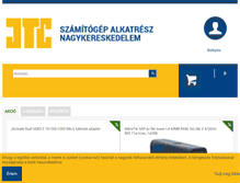 Tablet Screenshot of jtc.hu